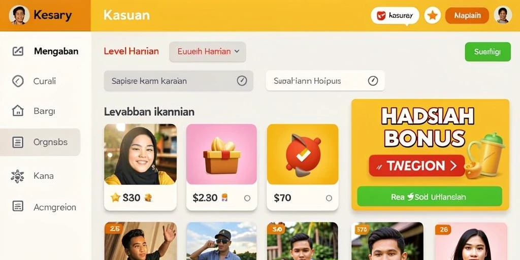 pakde4d - Screenshot fitur komunitas dan interaksi pemain.