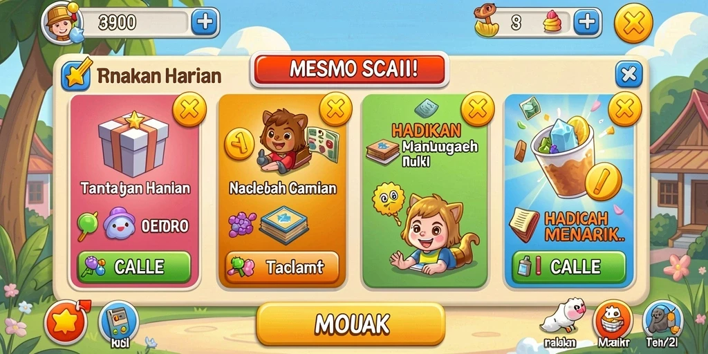 sinte4d - Salah satu level menantang yang harus diselesaikan.